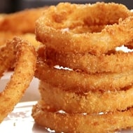 Battered Beefeater Onion Rings, 1kg Bag