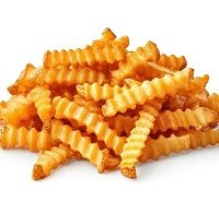 Taterchef Crinkle Cut 3/8 Skin Off French Fries, 5lb Bag