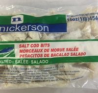 Boneless Salt Cod Bits, 1lb Bag