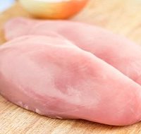 Boneless Chicken Breasts, 4oz, 4kg Case