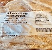 Grand River FC Sausage Patties, 6s Bag