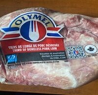 Boneless Pork Roast, VP per kg