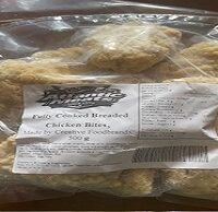 FC Breaded Chicken Bites, 500g Bag