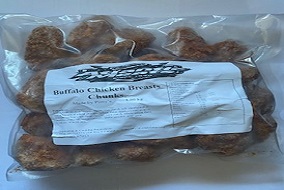 Buffalo Chicken Chunks, 1kg Bag